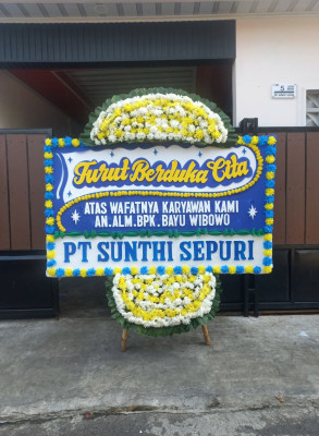 Papan Bunga Duka di Gurabunga