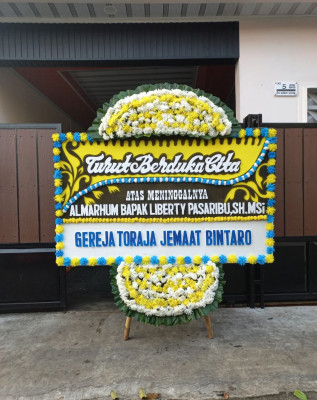 Papan Bunga Duka di Gurabunga